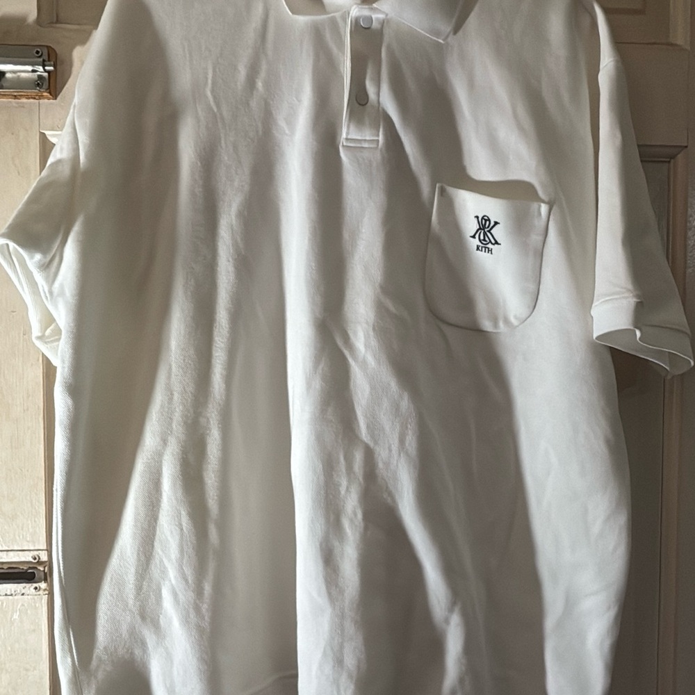 Kith Cream Polo Shirt - Picture 5 of 7